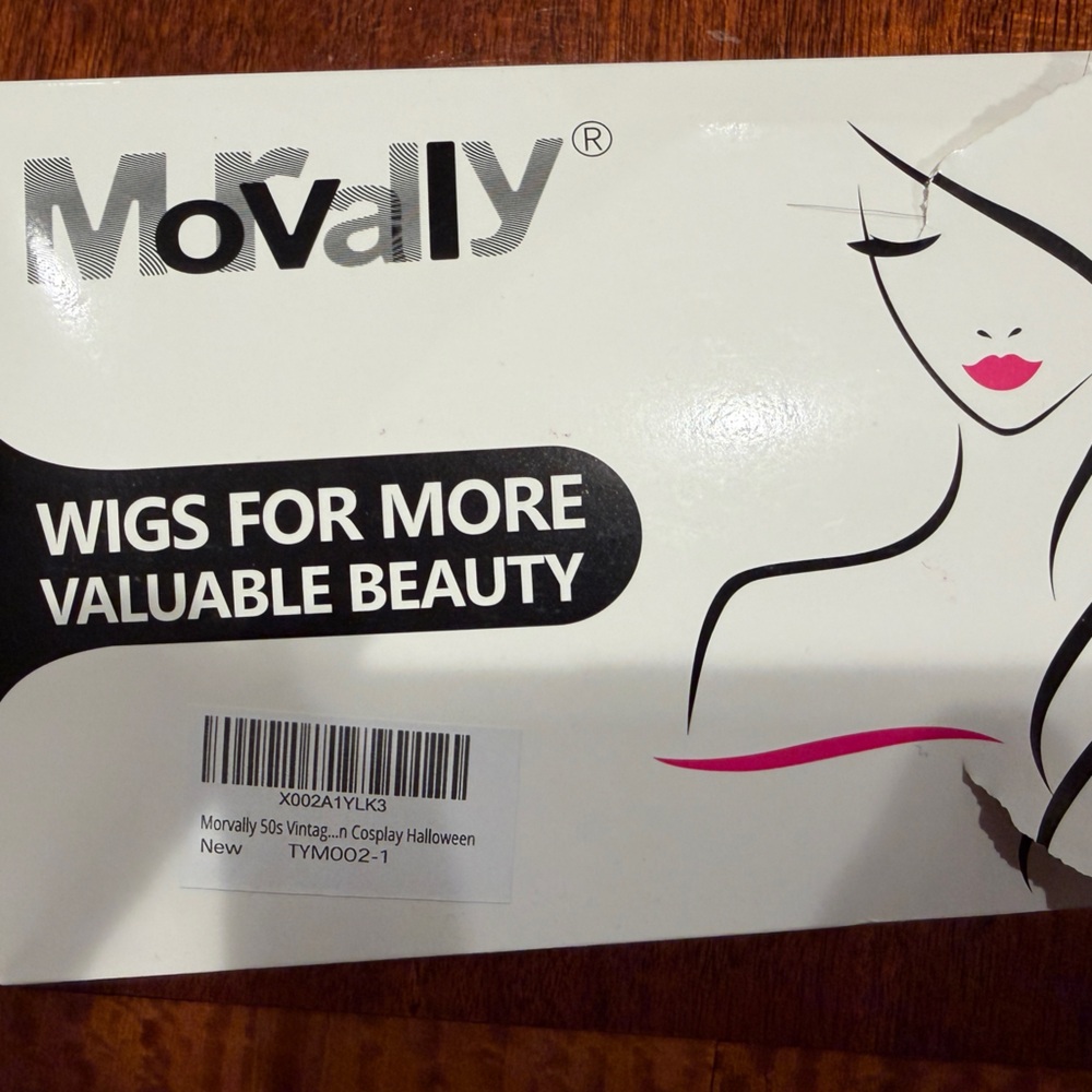 New never used black long  Cosmetic Wig - Women Hair
